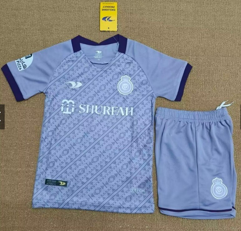 Conjunto Al Nassr purpura CR7