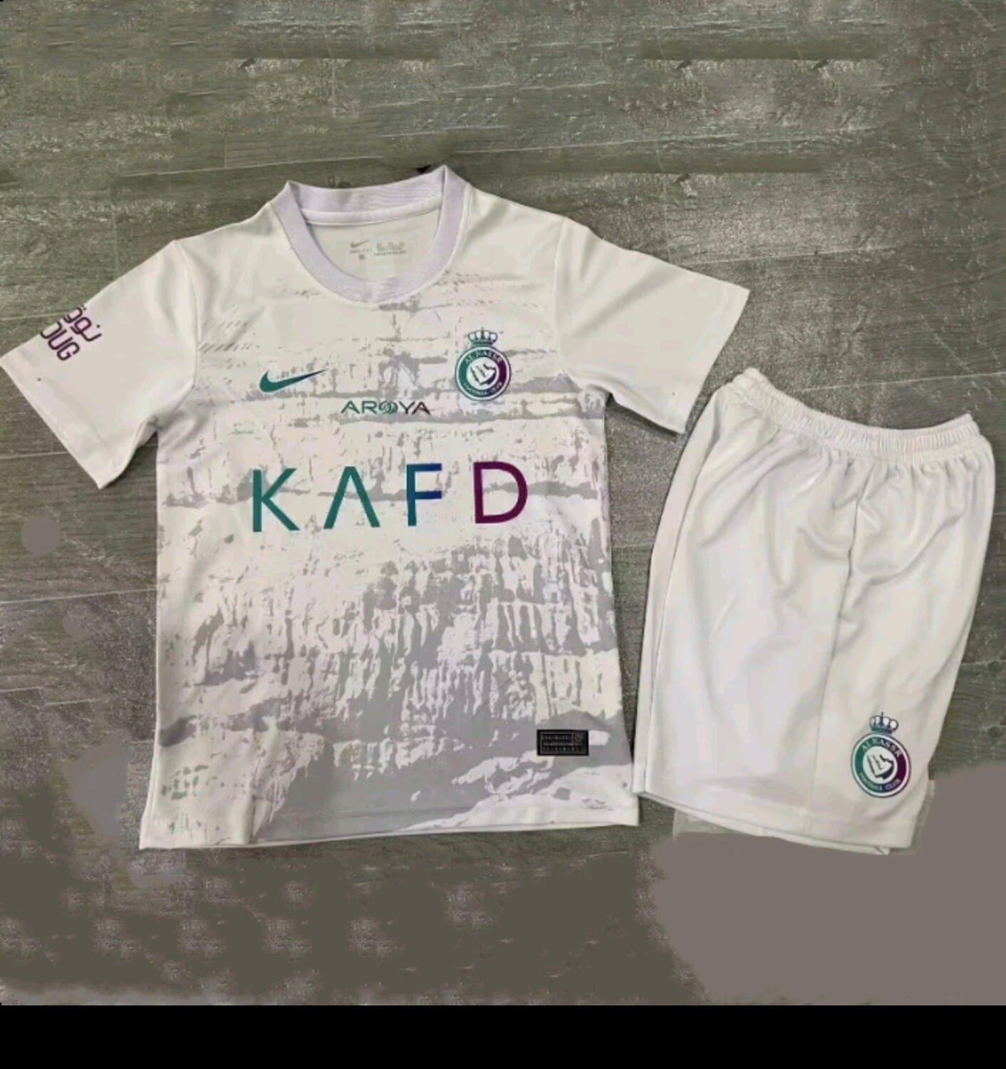 Conjunto Al Nassr Blanco
