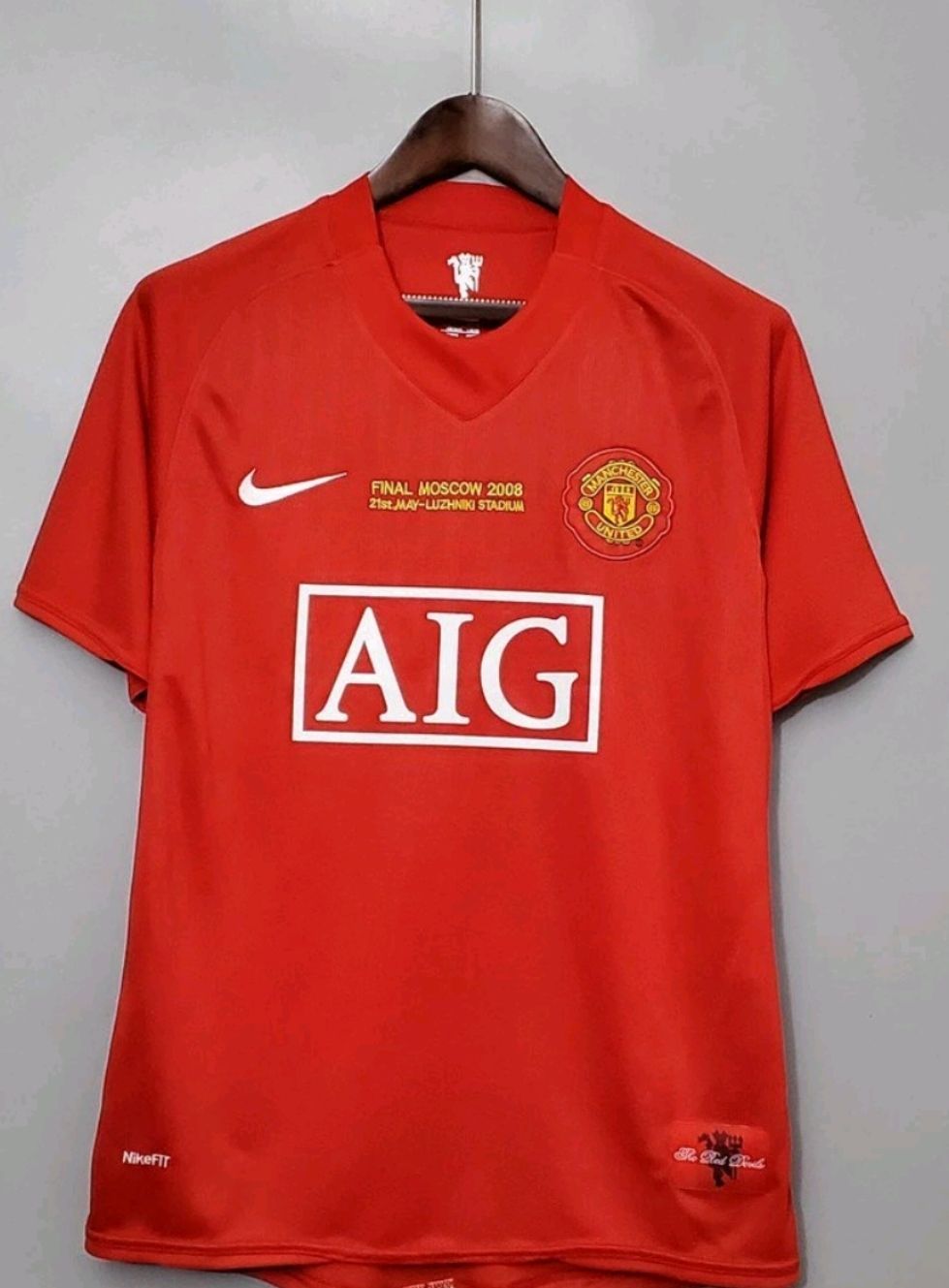 Retro Manchester United manga corta - C. Ronaldo
