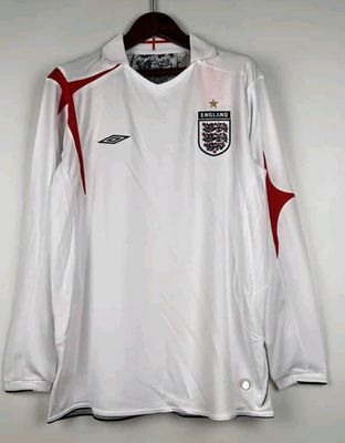 Retro Inglaterra 2006 manga larga - Premium 