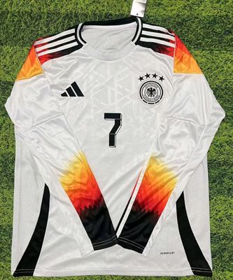 Alemania oficial blanca 2024 manga larga - PREMIUM QUALITY