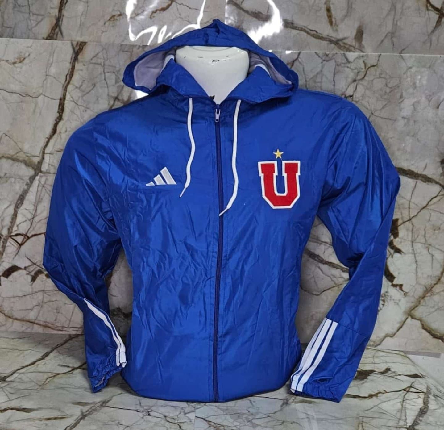 Cortavientos Universidad de Chile Azul - No Premium