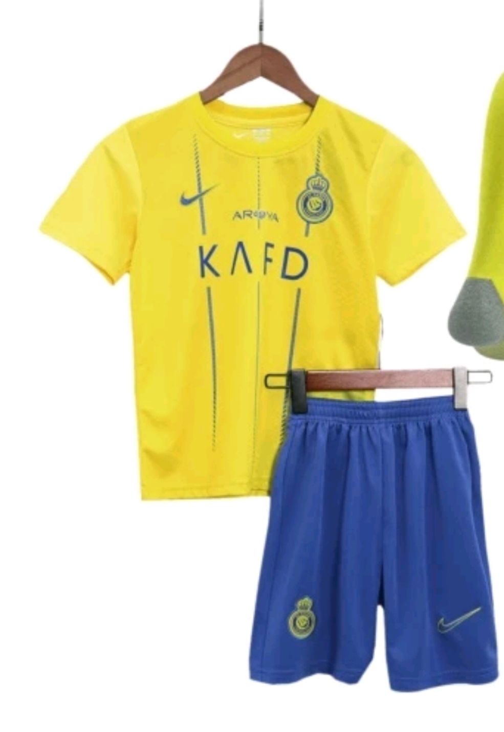 Conjunto Al Nassr oficial 2023 (amarillo)