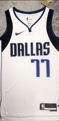 Basquetball - Dallas Mavericks blanca 77 Luka Doncic