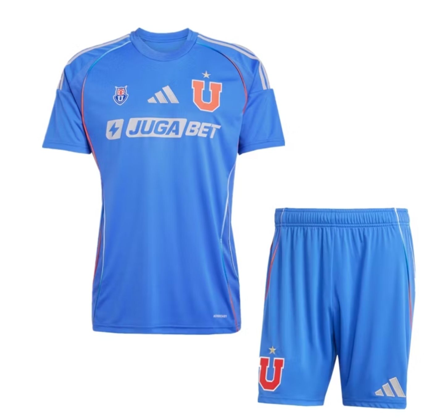 Conjunto Universidad de Chile azul 2025/2026