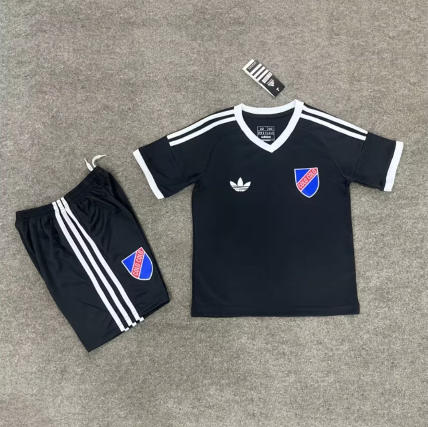Conjunto Colo Colo 2025 centenario negro