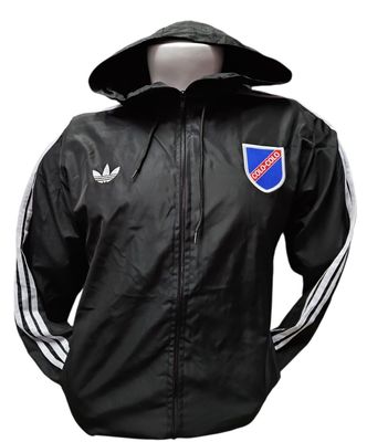 Cortavientos colo colo CENTENARIO Negro - No Premium