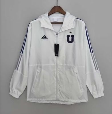 UNIVERSIDAD DE CHILE BLANCO - CORTAVIENTOS - PREMIUM QUALITY