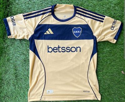 Boca Juniors crema 2025/2026  - PREMIUM QUALITY 