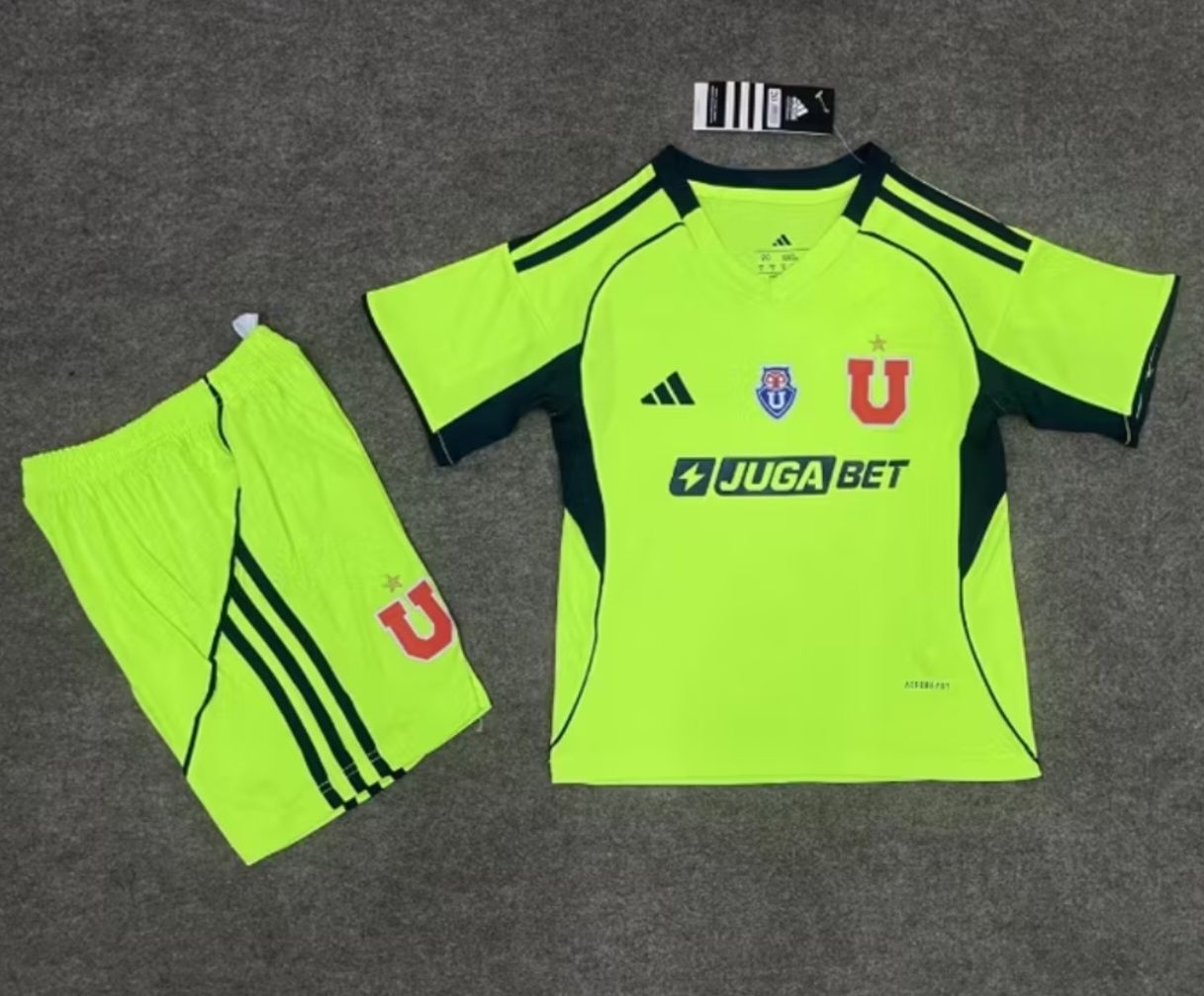 Conjunto Universidad de Chile amarillo 2025/2026