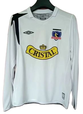 Retro Colo Colo 2006 manga larga blanca - Premium Quality  Retro Colo Colo 2006 manga larga blanca - Premium Quality