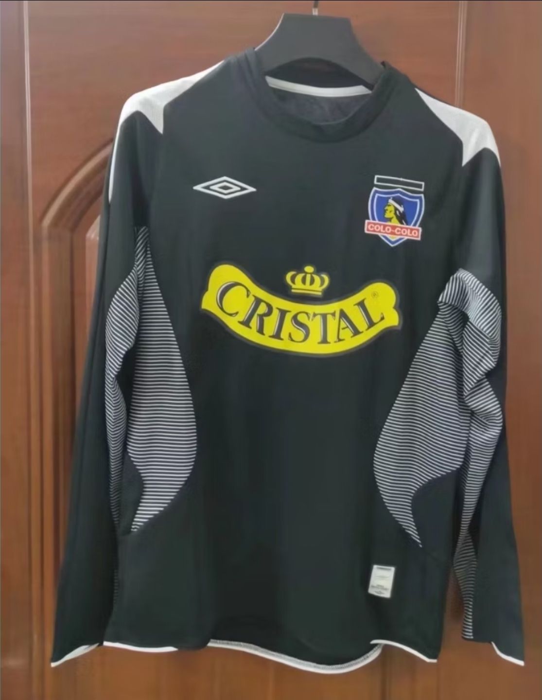 Retro Colo Colo 2006 manga larga negra - Premium Quality 