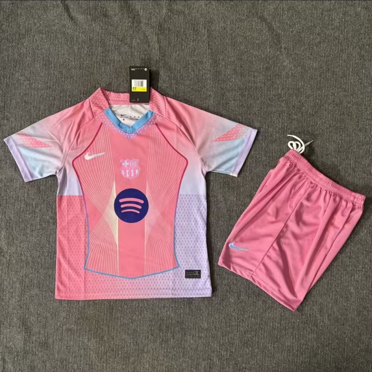 Conjunto Barcelona oficial 2025/2026 rosado