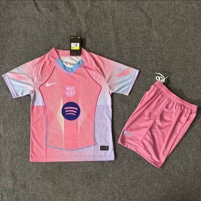 Conjunto Barcelona oficial 2025/2026 rosado Conjunto Barcelona oficial 2025/2026 rosado