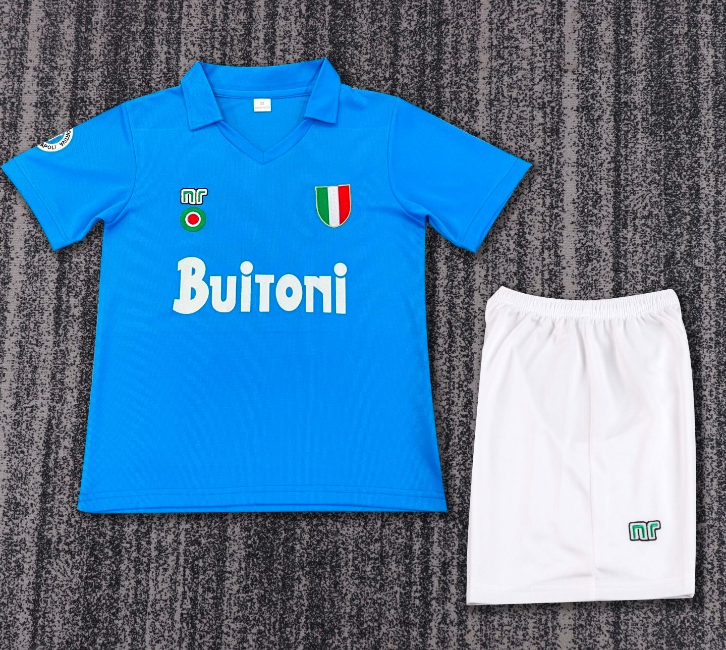 Conjunto Napoles Retro Maradona - Premium Quality Conjunto Napoles Retro Maradona - Premium Quality