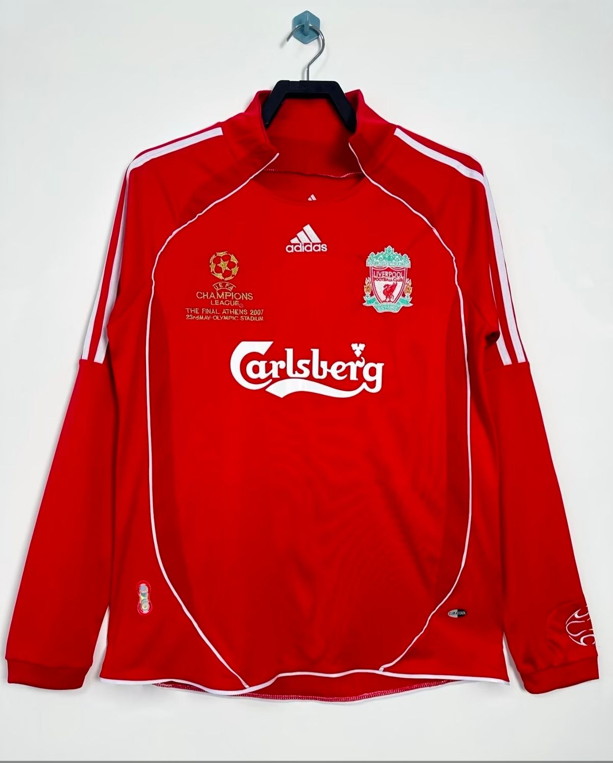 Retro Liverpool temporada 2006/2008 manga larga - PREMIUM QUALITY Retro Liverpool temporada 2006/2008 manga larga - PREMIUM QUALITY