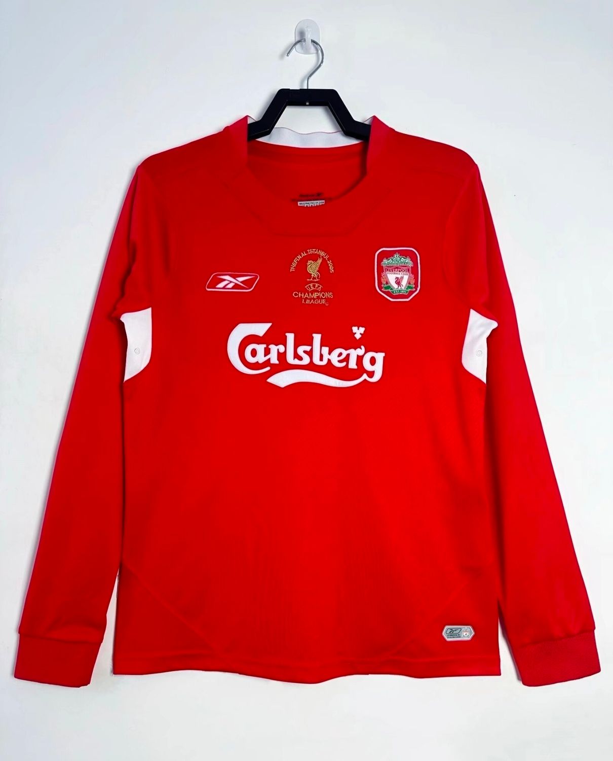 Retro Liverpool temporada 2004/2005 manga larga - PREMIUM QUALITY Retro Liverpool temporada 2004/2005 manga larga - PREMIUM QUALITY
