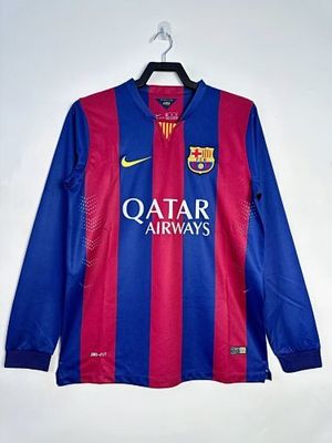 Retro Barcelona temporada 2014-2015 local manga larga - Premium quality