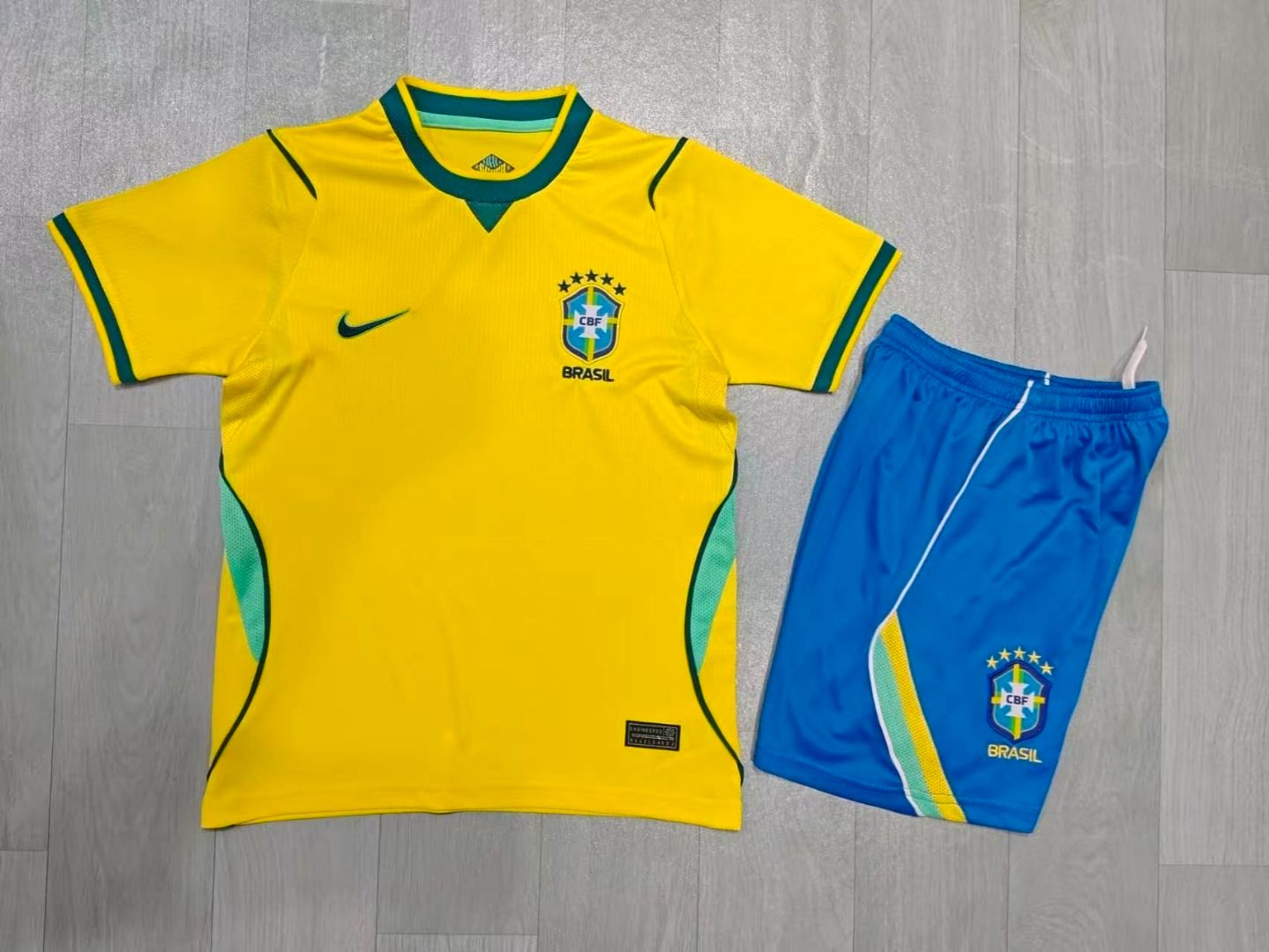 Conjunto Brasil local 2026/2027 - Premium Quality