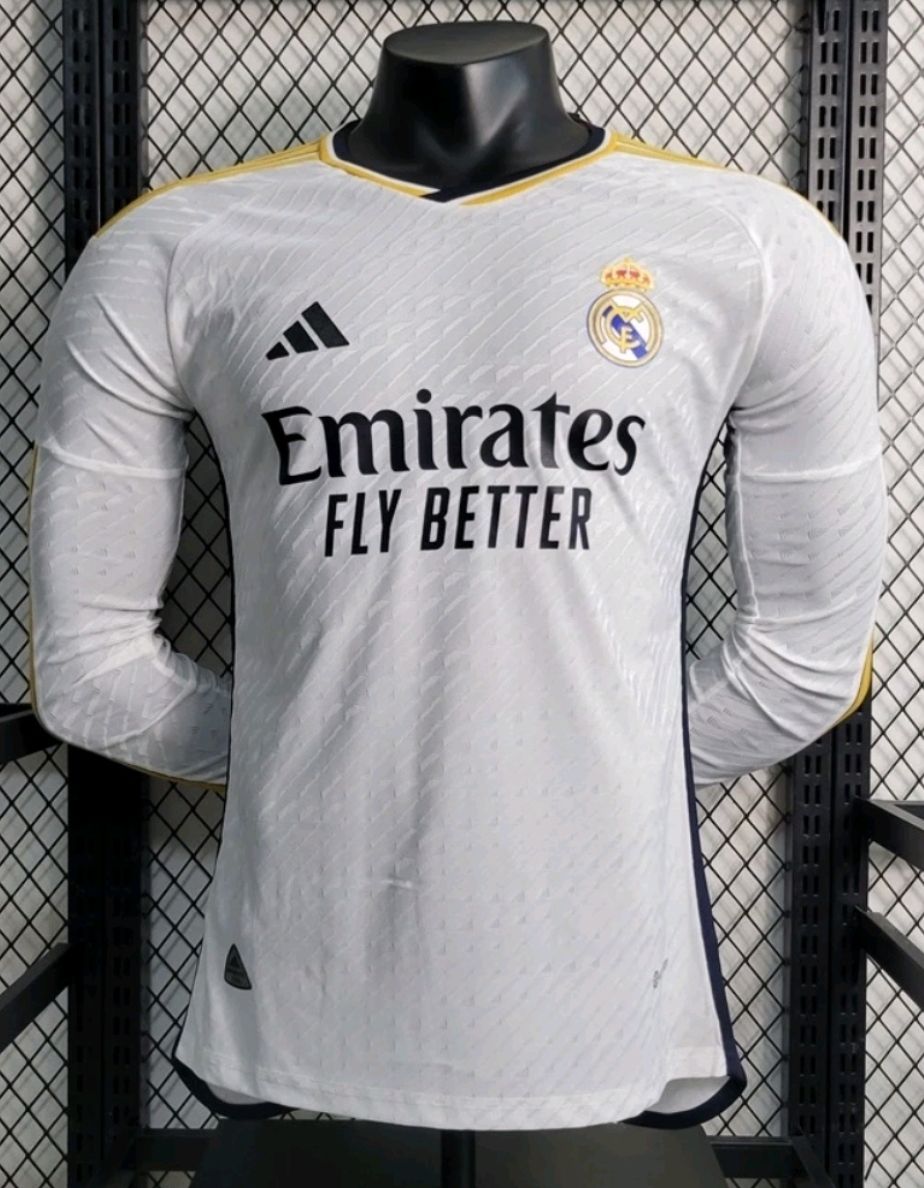 Real Madrid local 24/25 manga larga version jugador - PREMIUM QUALITY