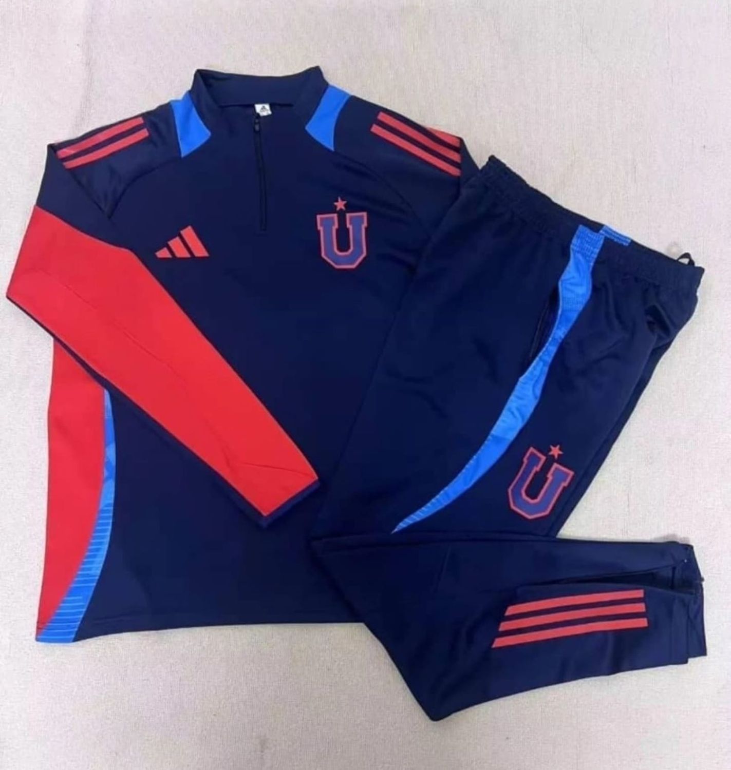 UNIVERSIDAD DE CHILE - BUZO COMPLETO - PREMIUM QUALITY