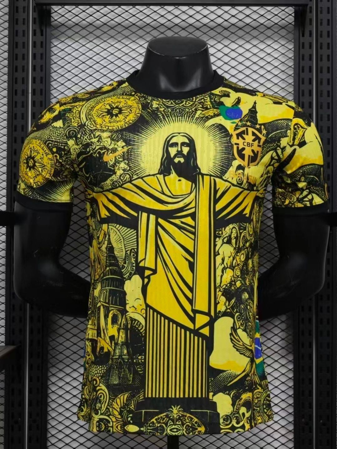 Brasil cristo redentor versión jugador 01 - PREMIUM QUALITY