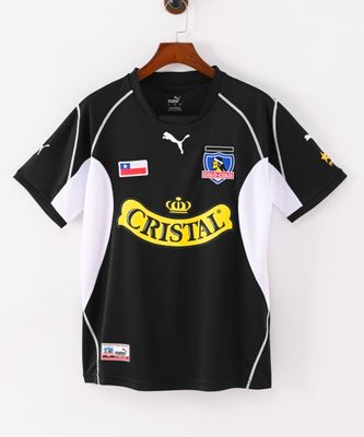 Retro Colo Colo 2003 manga corta negra - Premium Quality 