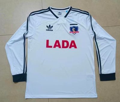 Retro Colo Colo manga larga - Libertadores 91 Premium Quality 