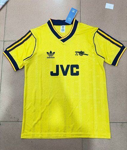Retro Arsenal temporada 1986-1988 visita manga corta - Premium Quality