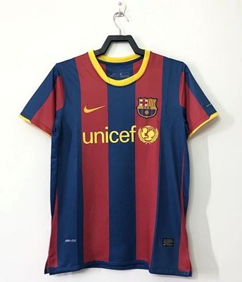 Retro Barcelona temporada 2010-2011 local manga corta - Premium quality
