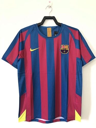 Retro Barcelona temporada 2006-2007 local manga corta - Premium quality