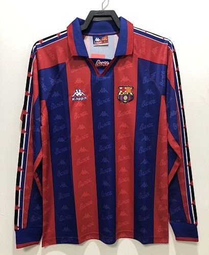 Retro Barcelona temporada 1996-1997 local manga larga - Premium quality