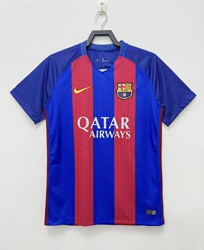 Retro Barcelona temporada 2016-2017 local manga corta - Premium quality