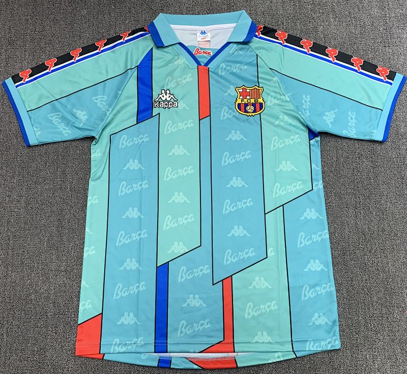 Retro Barcelona temporada 1996-1997 visita manga corta - Premium quality