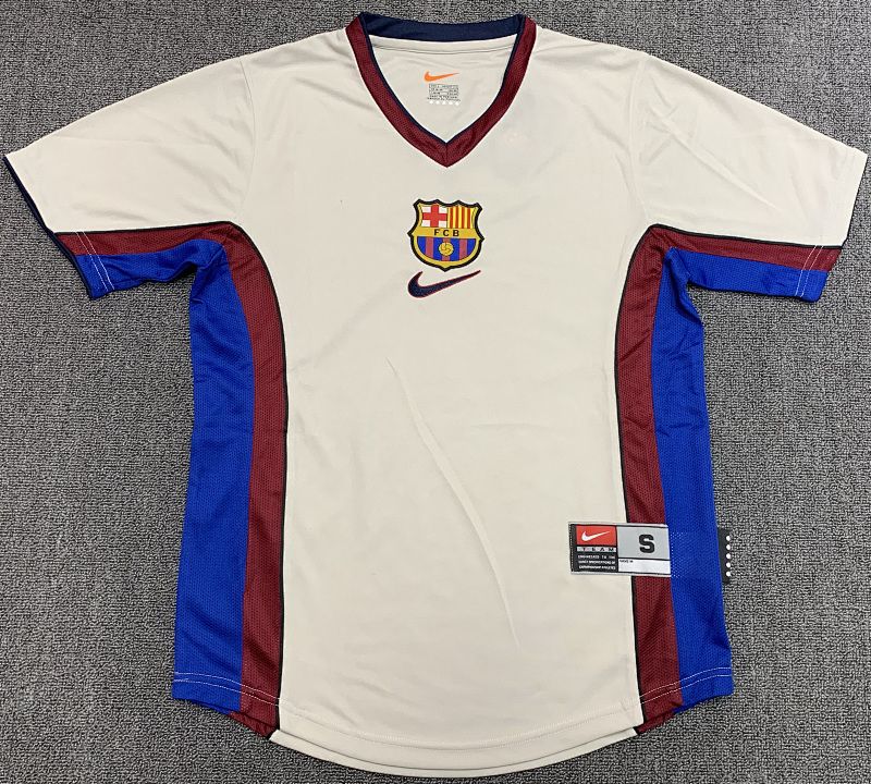 Retro Barcelona temporada 1998-1999 Visita manga corta - Premium quality