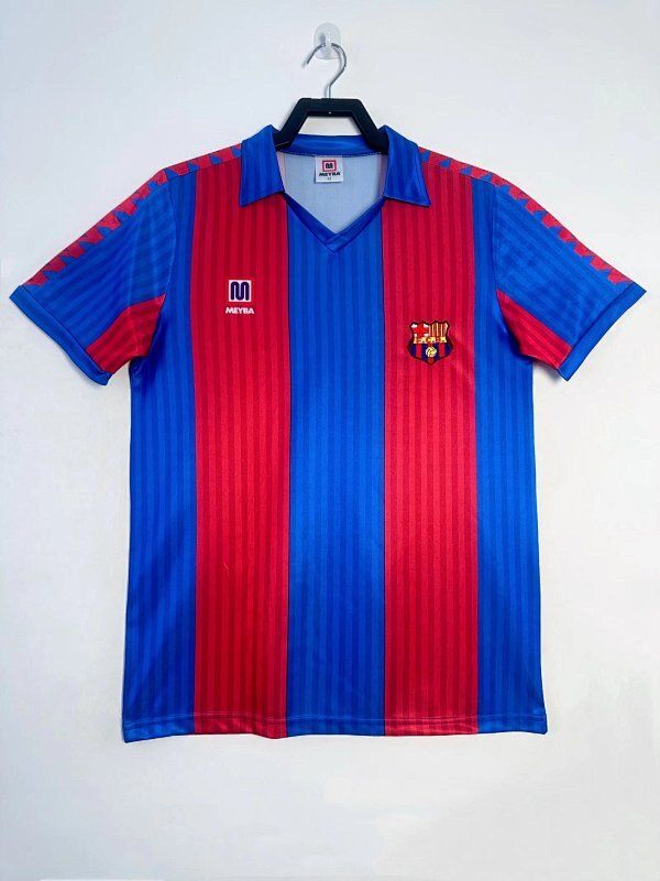 Retro Barcelona temporada 1989-1992 Local manga corta - Premium quality