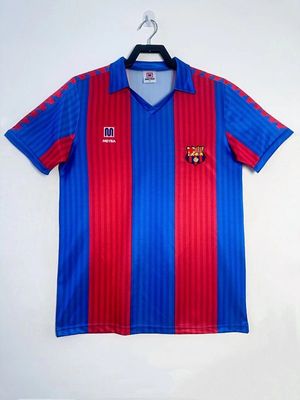 Retro Barcelona temporada 1989-1992 Local manga corta - Premium quality