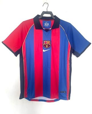 Retro Barcelona temporada 2001-2002 local manga corta - Premium quality