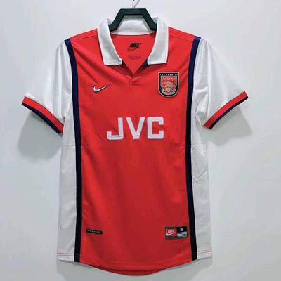Retro Arsenal temporada 1998-1999 Local manga corta - Premium Quality