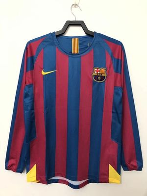 Retro Barcelona temporada 2006-2006 local manga larga - Premium quality