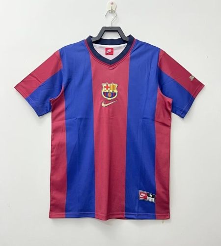 Retro Barcelona temporada 1998-1999 local manga corta - Premium quality