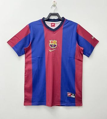 Retro Barcelona temporada 1998-1999 local manga corta - Premium quality
