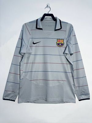 Retro Barcelona temporada 2003-2004 visita manga larga - Premium quality