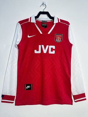 Retro Arsenal temporada 1996/1997 Local manga larga- Premium Quality