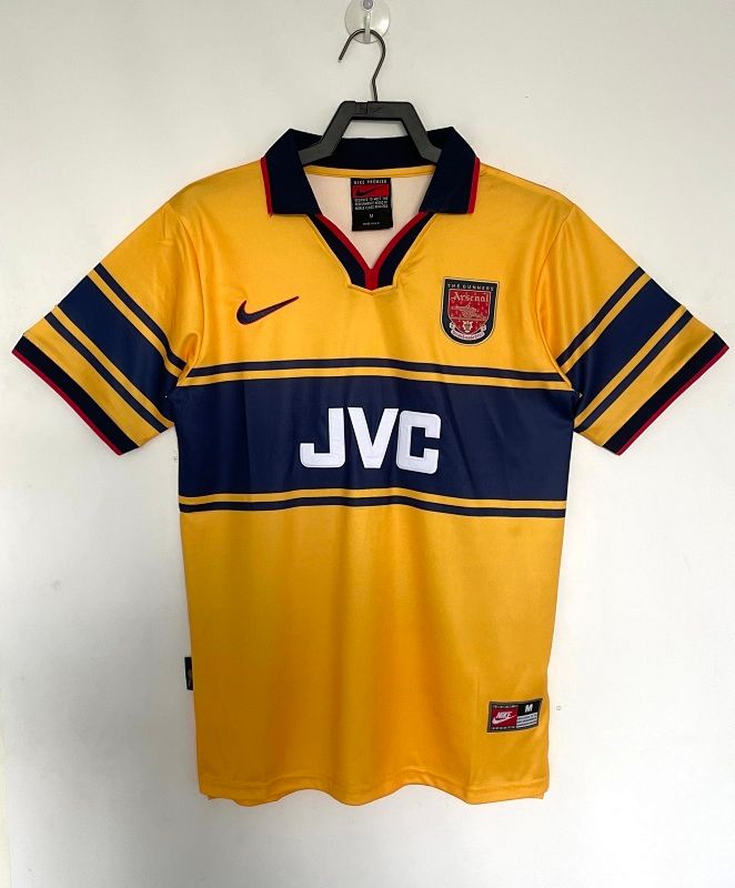 Retro Arsenal temporada 1997-1999 visita manga corta - Premium Quality