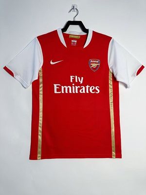 Retro Arsenal temporada 2006-2007 local manga corta - Premium Quality