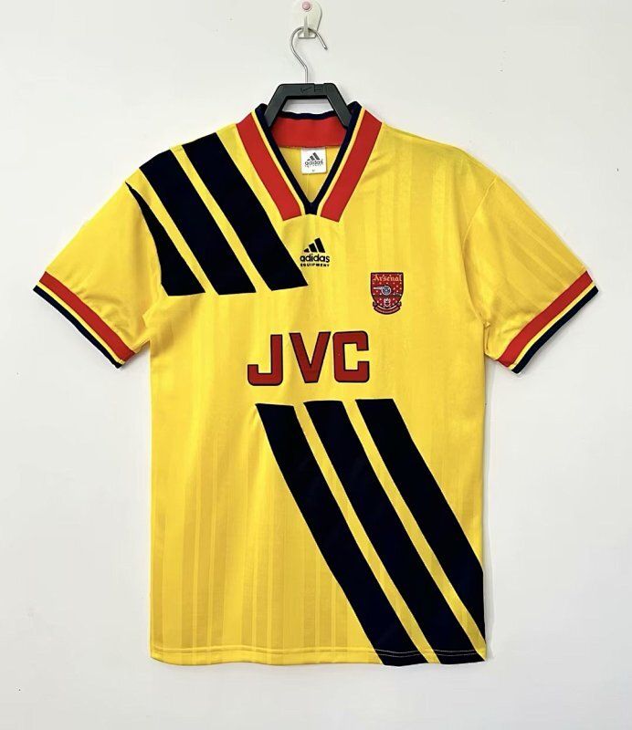 Retro Arsenal temporada 1993-1994 visita manga corta - Premium Quality