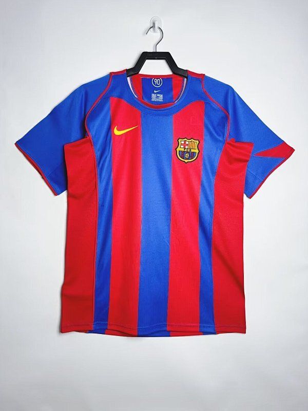Retro Barcelona temporada 2005-2005 local manga corta - Premium quality