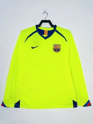 Retro Barcelona temporada 2005-2006 visita manga larga - Premium quality
