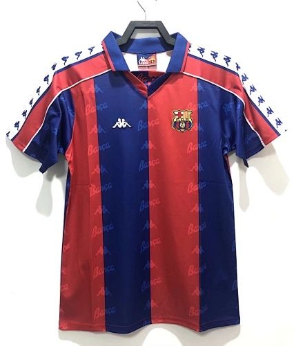 Retro Barcelona temporada 1992-1995 local manga corta - Premium quality